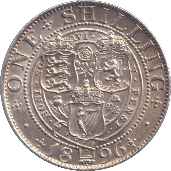 1896 SHILLING ( UNC ) - SHILLING - Cambridgeshire Coins