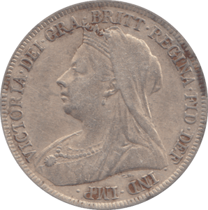 1896 SHILLING ( VF ) - SHILLING - Cambridgeshire Coins