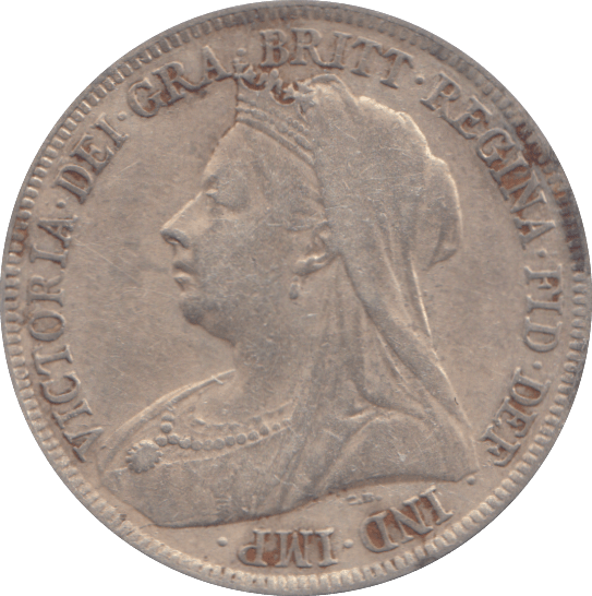 1896 SHILLING ( VF ) - SHILLING - Cambridgeshire Coins