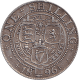 1896 SHILLING ( VF ) - SHILLING - Cambridgeshire Coins