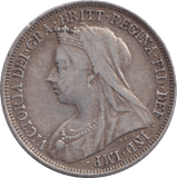 1896 SHILLING ( VF ) - SHILLING - Cambridgeshire Coins