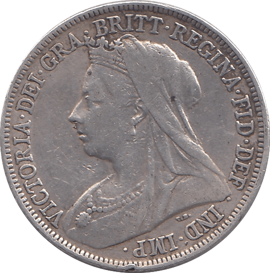1896 SHILLING ( VF ) - Shilling - Cambridgeshire Coins