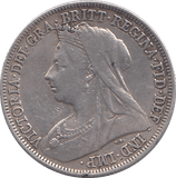 1896 SHILLING ( VF ) - Shilling - Cambridgeshire Coins