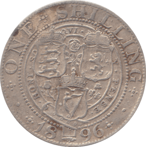 1896 SHILLING ( VF ) - SHILLING - Cambridgeshire Coins