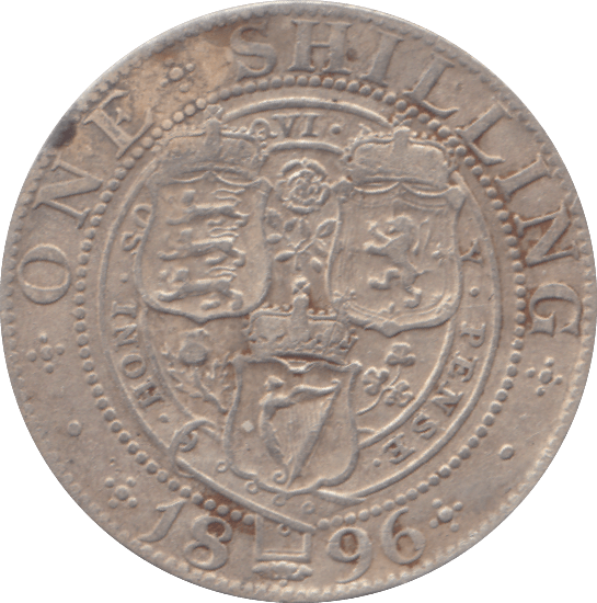 1896 SHILLING ( VF ) - SHILLING - Cambridgeshire Coins