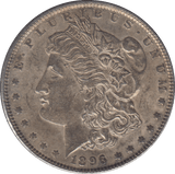 1896 SILVER DOLLAR USA - SILVER WORLD COINS - Cambridgeshire Coins
