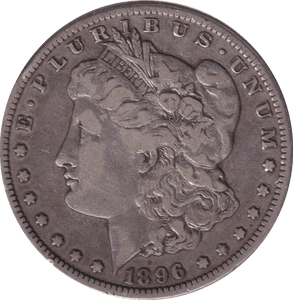 1896 SILVER DOLLAR USA - SILVER WORLD COINS - Cambridgeshire Coins