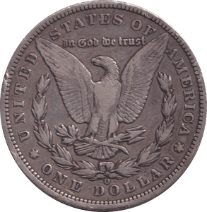1896 SILVER DOLLAR USA - SILVER WORLD COINS - Cambridgeshire Coins