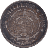 1896 SILVER HALFCROWN SOUTH AFRICA - SILVER WORLD COINS - Cambridgeshire Coins