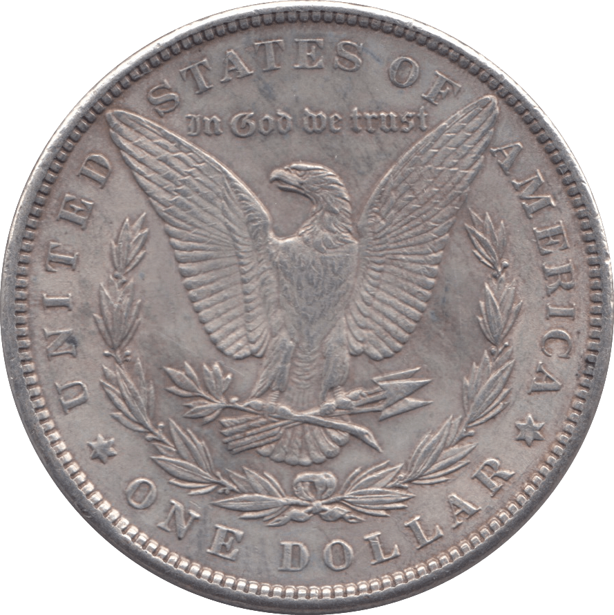 1896 SILVER MORGAN DOLLAR PHILADELPHIA MINT - SILVER WORLD COINS - Cambridgeshire Coins