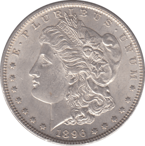1896 SILVER MORGAN DOLLAR PHILADELPHIA MINT - SILVER WORLD COINS - Cambridgeshire Coins