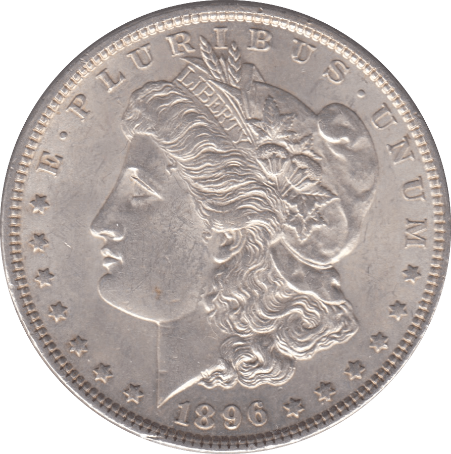 1896 SILVER MORGAN DOLLAR PHILADELPHIA MINT - SILVER WORLD COINS - Cambridgeshire Coins