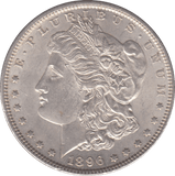 1896 SILVER MORGAN DOLLAR PHILADELPHIA MINT - SILVER WORLD COINS - Cambridgeshire Coins