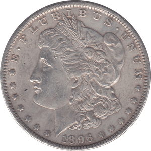 1896 SILVER MORGAN DOLLAR PHILADELPHIA MINT - SILVER WORLD COINS - Cambridgeshire Coins
