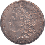 1896 SILVER MORGAN DOLLAR USA PHILADELPHIA MINT 3 - SILVER WORLD COINS - Cambridgeshire Coins