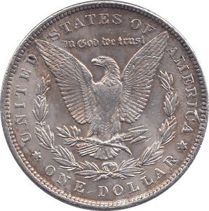 1896 SILVER MORGAN DOLLAR USA PHILADELPHIA MINT 5 - SILVER WORLD COINS - Cambridgeshire Coins