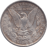 1896 SILVER MORGAN DOLLAR USA PHILADELPHIA MINT 5 - SILVER WORLD COINS - Cambridgeshire Coins