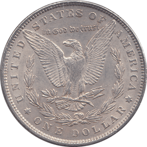 1896 SILVER MORGAN DOLLAR USA PHILADELPHIA MINT 6 - SILVER WORLD COINS - Cambridgeshire Coins