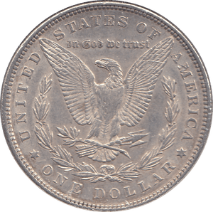 1896 SILVER MORGAN DOLLAR USA PHILADELPHIA MINT 7 - SILVER WORLD COINS - Cambridgeshire Coins