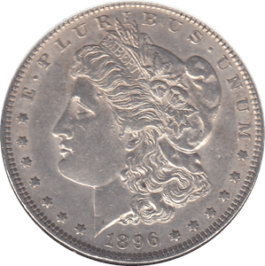 1896 SILVER MORGAN DOLLAR USA PHILADELPHIA MINT 7 - SILVER WORLD COINS - Cambridgeshire Coins