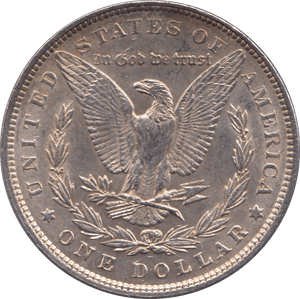 1896 SILVER MORGAN DOLLAR USA PHILADELPHIA MINT - SILVER WORLD COINS - Cambridgeshire Coins