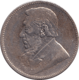 1896 SILVER SHILLING SOUTH AFRICA - SILVER WORLD COINS - Cambridgeshire Coins