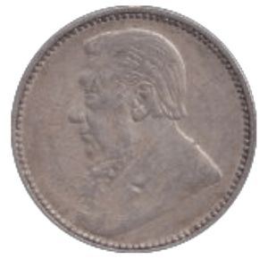 1896 SILVER SOUTH AFRICA SIX PENCE - SILVER WORLD COINS - Cambridgeshire Coins
