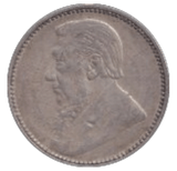1896 SILVER SOUTH AFRICA SIX PENCE - SILVER WORLD COINS - Cambridgeshire Coins