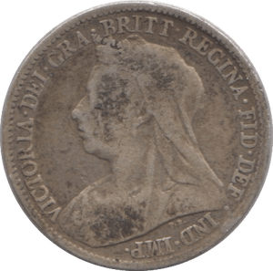 1896 SIXPENCE ( GF ) - Sixpence - Cambridgeshire Coins
