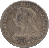 1896 SIXPENCE ( GF ) - Sixpence - Cambridgeshire Coins