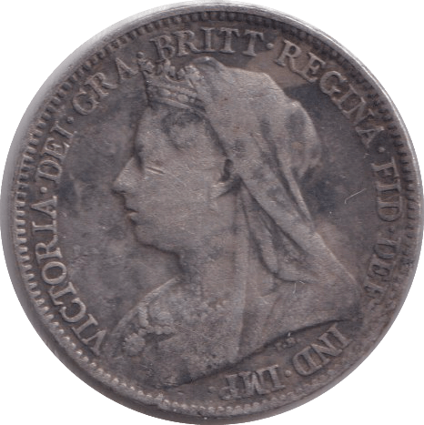 1896 SIXPENCE ( GF ) - SIXPENCE - Cambridgeshire Coins
