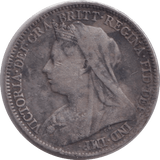 1896 SIXPENCE ( GF ) - SIXPENCE - Cambridgeshire Coins