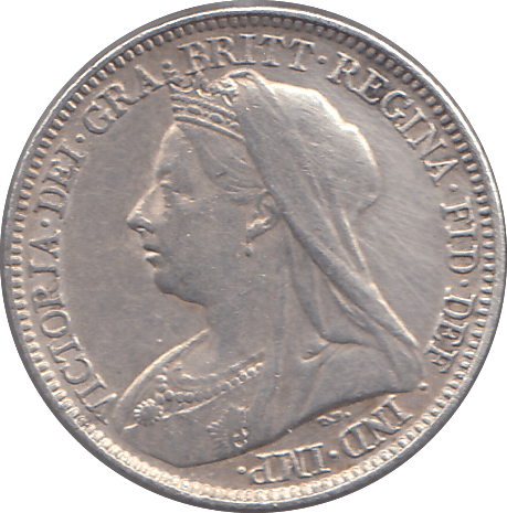 1896 SIXPENCE ( GVF ) 1 - SIXPENCE - Cambridgeshire Coins