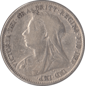 1896 SIXPENCE ( VF ) - Sixpence - Cambridgeshire Coins