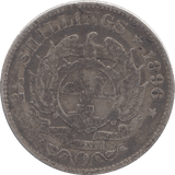 1896 SOUTH AFRICA HALF CROWN - WORLD COINS - Cambridgeshire Coins