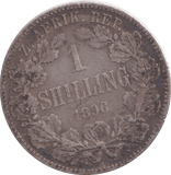 1896 SOUTH AFRICA SHILLING - WORLD COINS - Cambridgeshire Coins