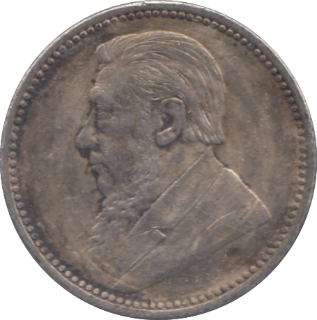 1896 SOUTH AFRICA SIXPENCE - SILVER WORLD COINS - Cambridgeshire Coins