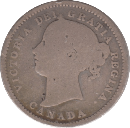 1896 TEN CENTS CANADA - WORLD COINS - Cambridgeshire Coins