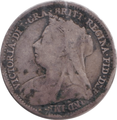 1896 THREEPENCE ( FINE ) - WORLD COINS - Cambridgeshire Coins