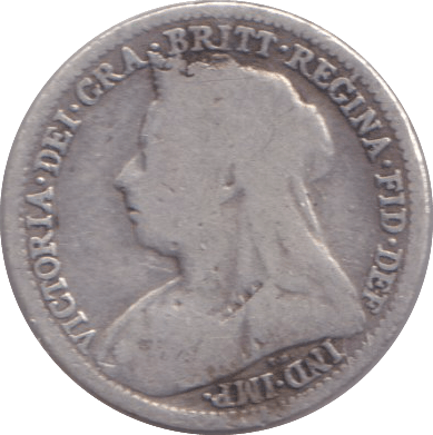 1896 THREEPENCE ( NF ) - THREEPENCE - Cambridgeshire Coins