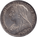 1896 TWO SHILLINGS ( GVF ) - TWO SHILLINGS - Cambridgeshire Coins