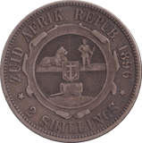 1896 TWO SHILLINGS SOUTH AFRICA - WORLD COINS - Cambridgeshire Coins