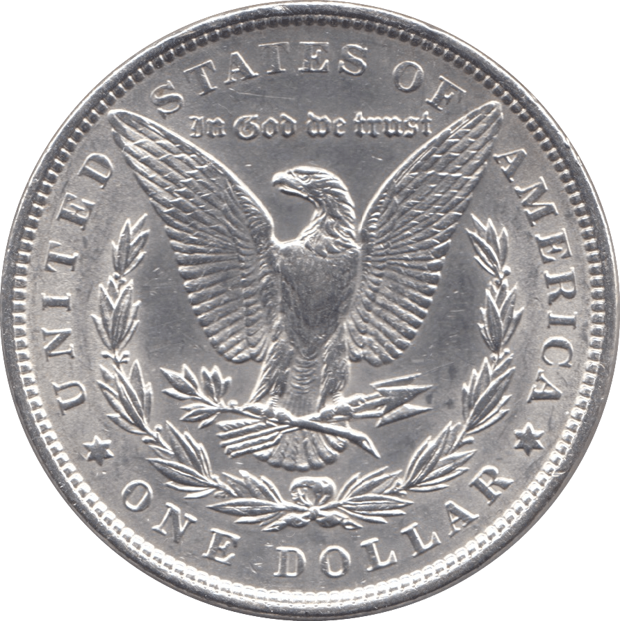 1896 USA SILVER MORGAN DOLLAR PHILADELPHIA - SILVER WORLD COINS - Cambridgeshire Coins