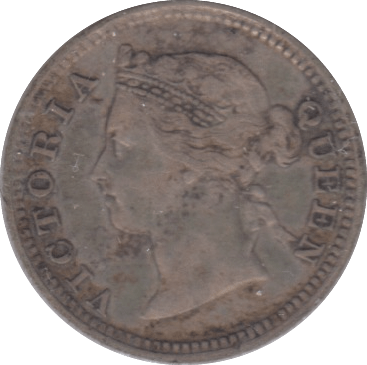 1897 10 CENTS MAURITIUS - WORLD COINS - Cambridgeshire Coins
