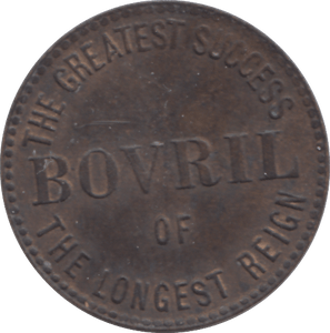 1897 ADVERT MEDAL BOVRIL - WORLD COINS - Cambridgeshire Coins