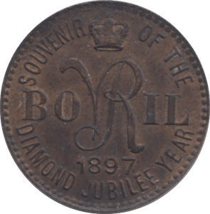 1897 ADVERT MEDAL BOVRIL - WORLD COINS - Cambridgeshire Coins