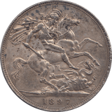 1897 CROWN ( AUNC ) - WORLD COINS - Cambridgeshire Coins