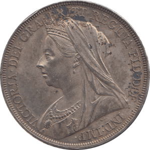1897 CROWN ( AUNC ) - WORLD COINS - Cambridgeshire Coins