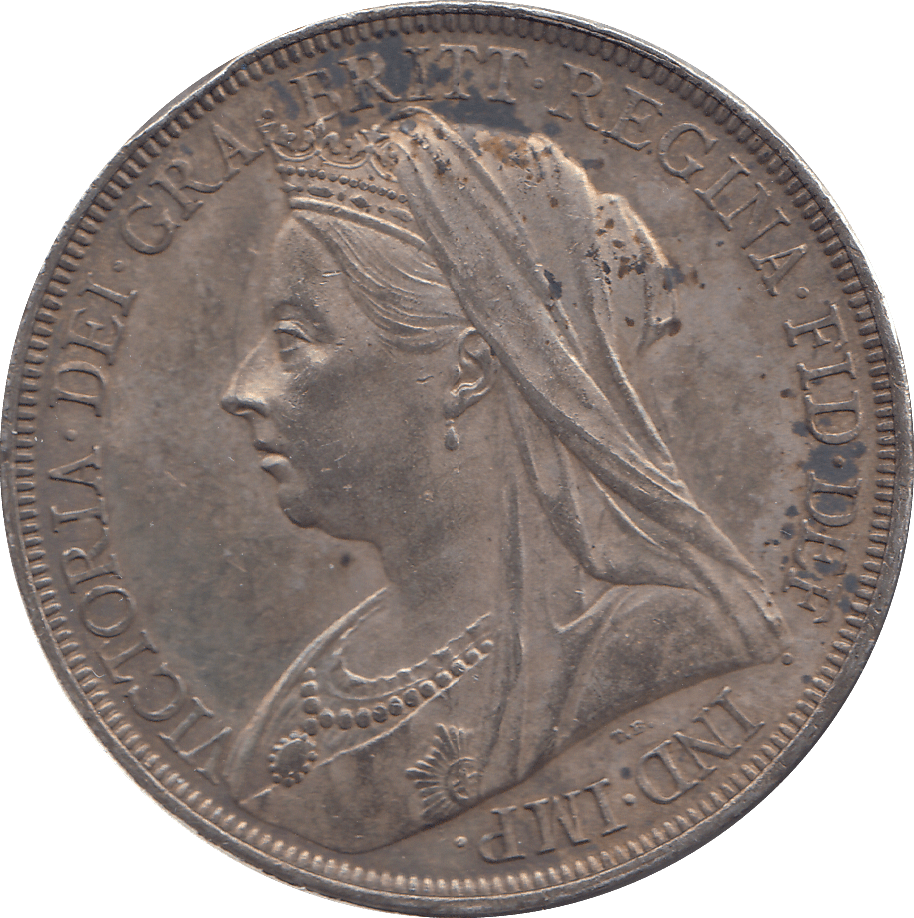 1897 CROWN ( AUNC ) - WORLD COINS - Cambridgeshire Coins