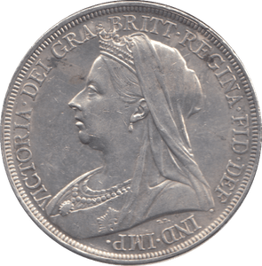 1897 CROWN ( EF ) - CROWN - Cambridgeshire Coins